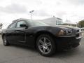2014 Pitch Black Dodge Charger R/T  photo #4