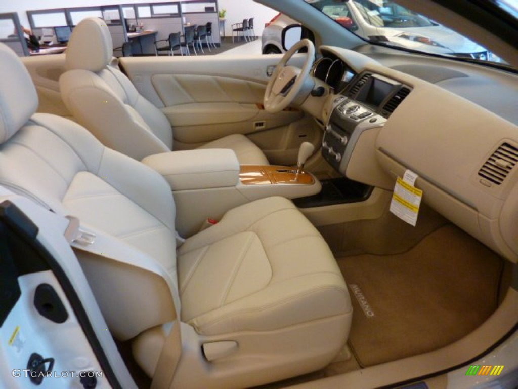 Cashmere/Beige Interior 2014 Nissan Murano CrossCabriolet AWD Photo #92216284