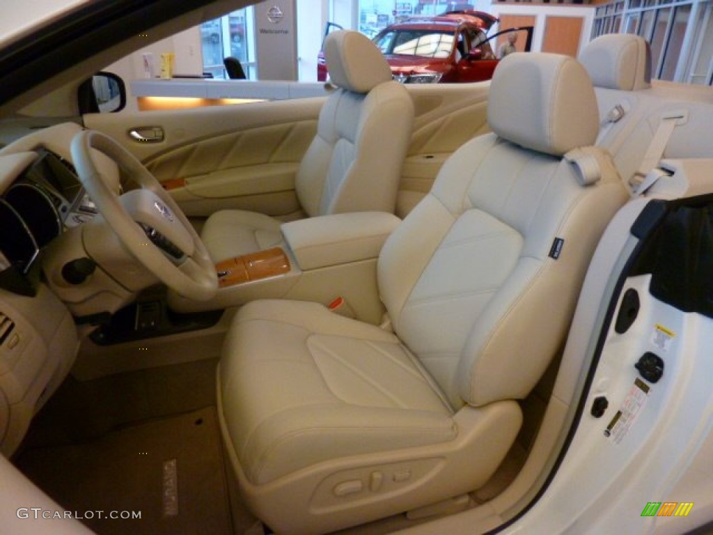 Cashmere/Beige Interior 2014 Nissan Murano CrossCabriolet AWD Photo #92216344