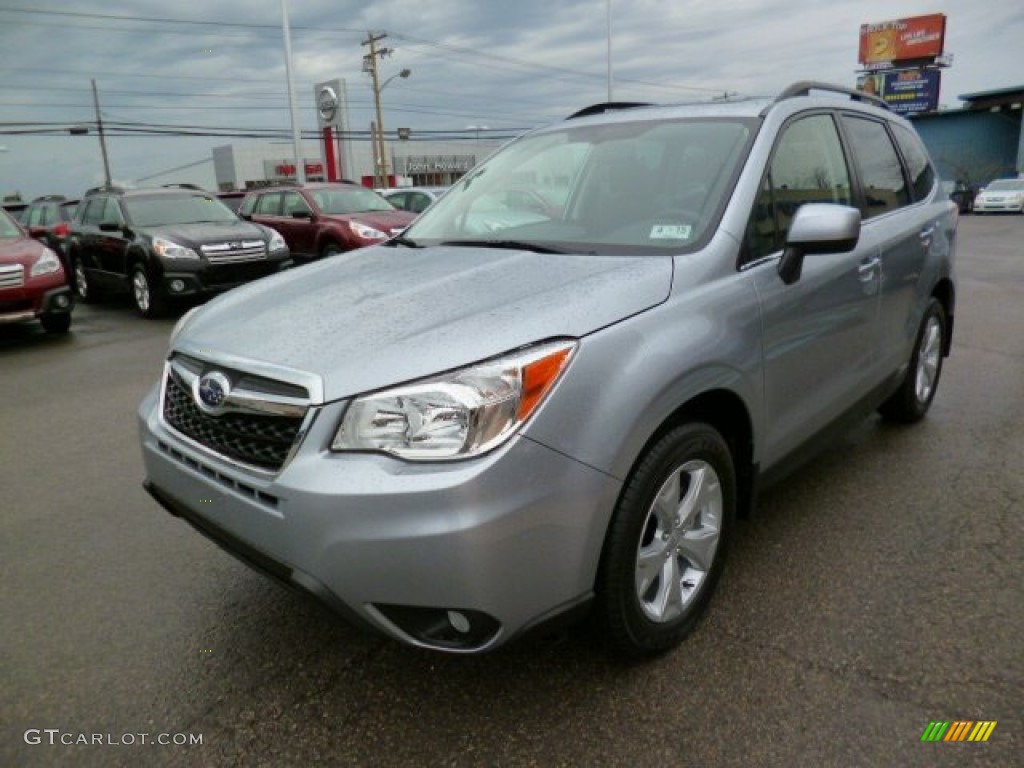 Ice Silver Metallic 2014 Subaru Forester 2.5i Limited Exterior Photo #92216527