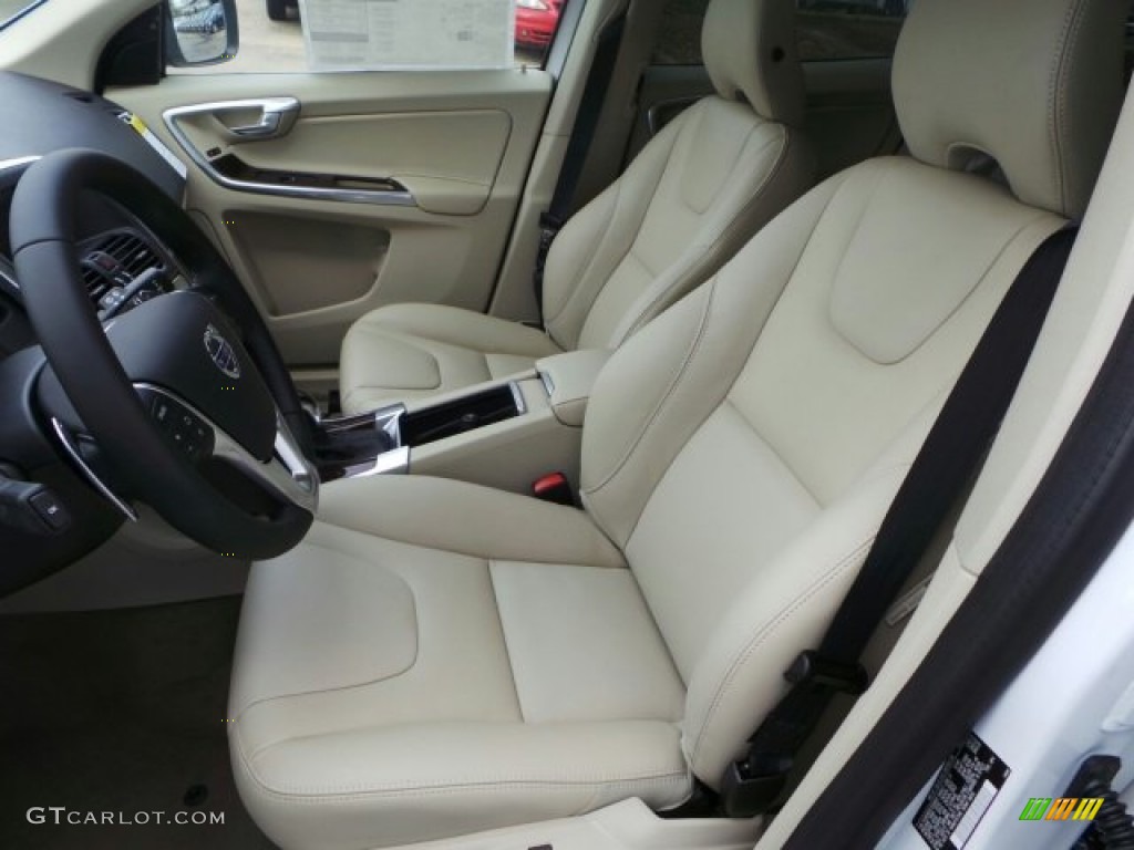 Soft Beige Interior 2015 Volvo XC60 T6 AWD Photo #92217304