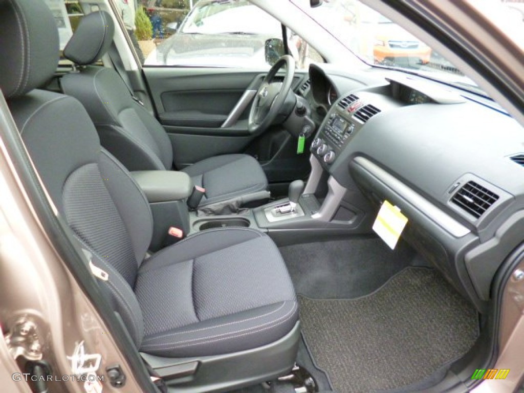 Black Interior 2014 Subaru Forester 2.5i Premium Photo #92217376