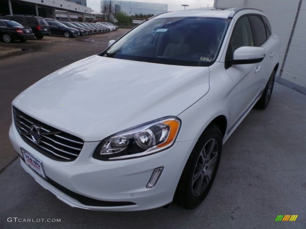 Ice White 2015 Volvo XC60 T6 AWD Exterior Photo #92217508