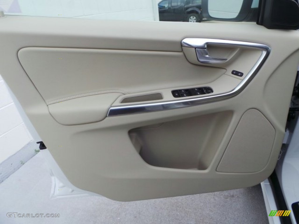 2015 Volvo XC60 T6 AWD Soft Beige Door Panel Photo #92217595