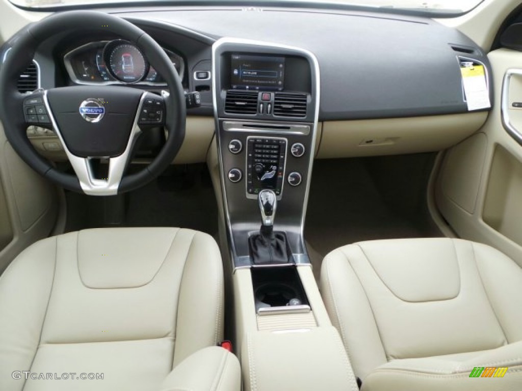 2015 Volvo XC60 T6 AWD Soft Beige Dashboard Photo #92217907