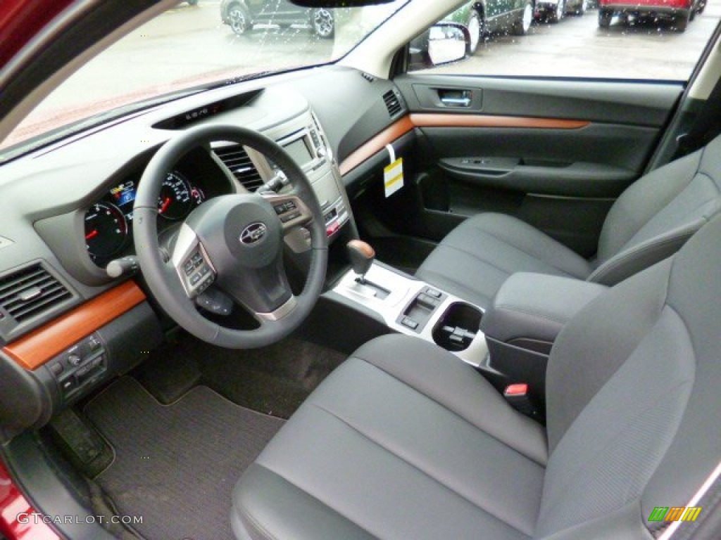 Black Interior 2014 Subaru Outback 2.5i Limited Photo #92217928