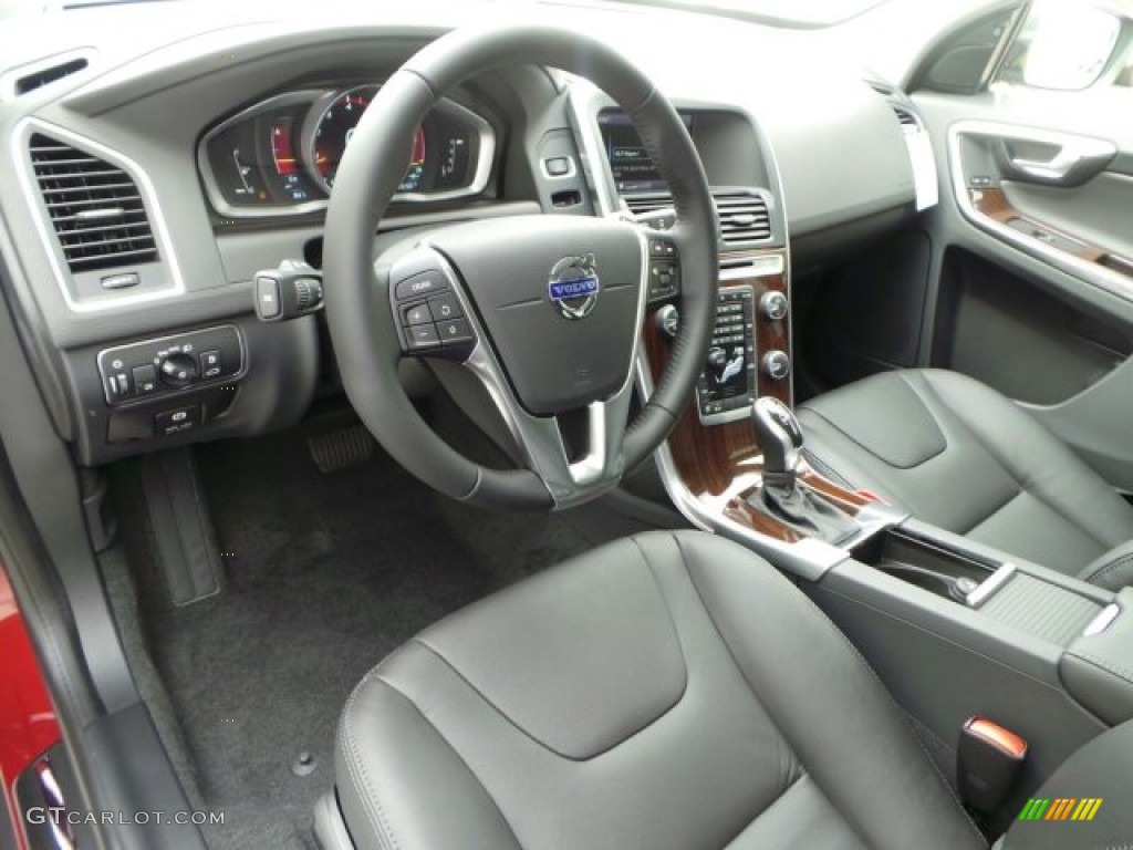 Off Black Interior 2015 Volvo XC60 T6 AWD Photo #92218267