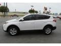 Super White 2013 Toyota RAV4 XLE Exterior