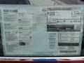 2015 Volvo XC60 T6 AWD Window Sticker