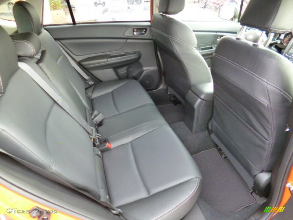 2014 XV Crosstrek 2.0i Limited - Tangerine Orange Pearl / Black photo #11