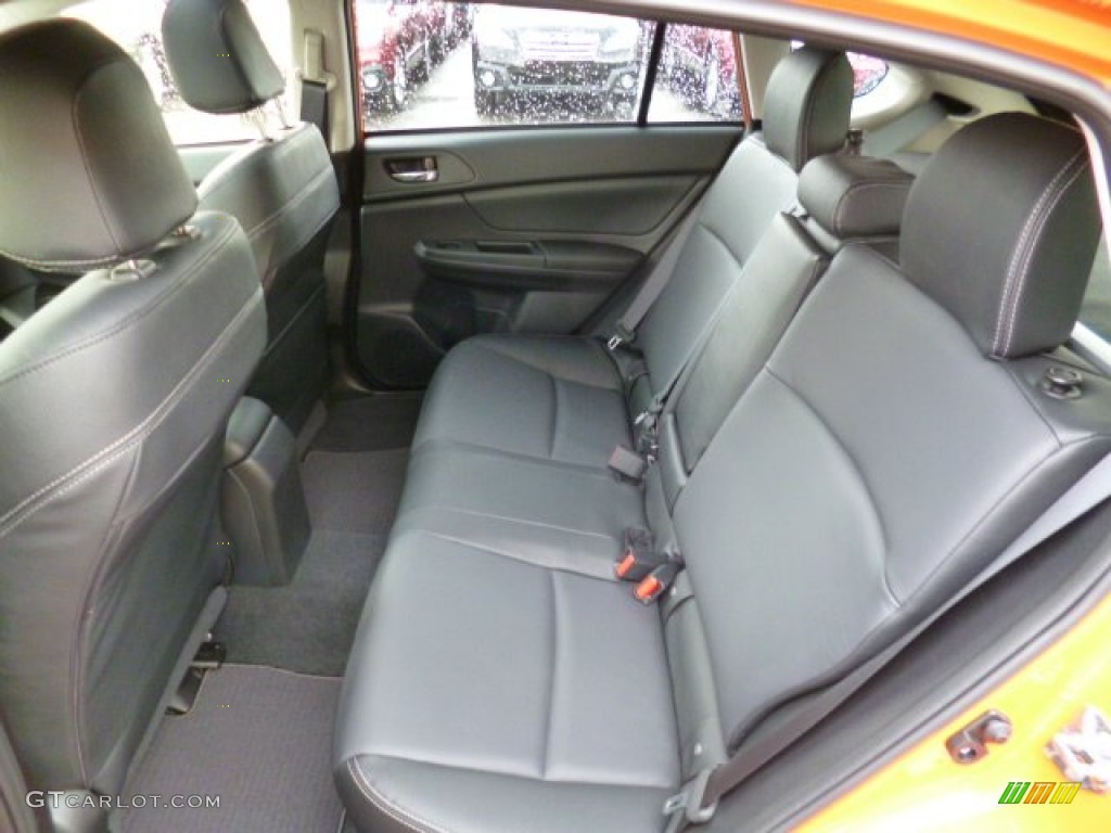 2014 XV Crosstrek 2.0i Limited - Tangerine Orange Pearl / Black photo #13