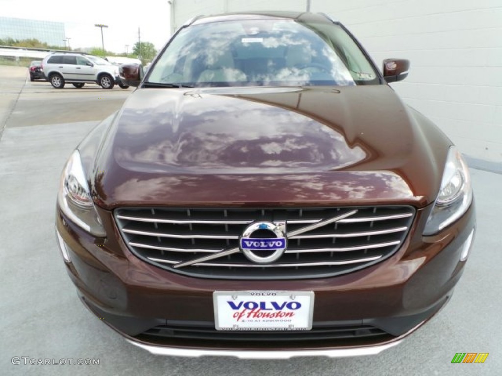 2015 XC60 T6 AWD - Rich Java Metallic / Soft Beige photo #2