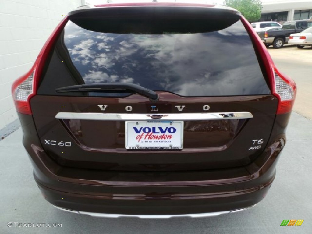 2015 XC60 T6 AWD - Rich Java Metallic / Soft Beige photo #4