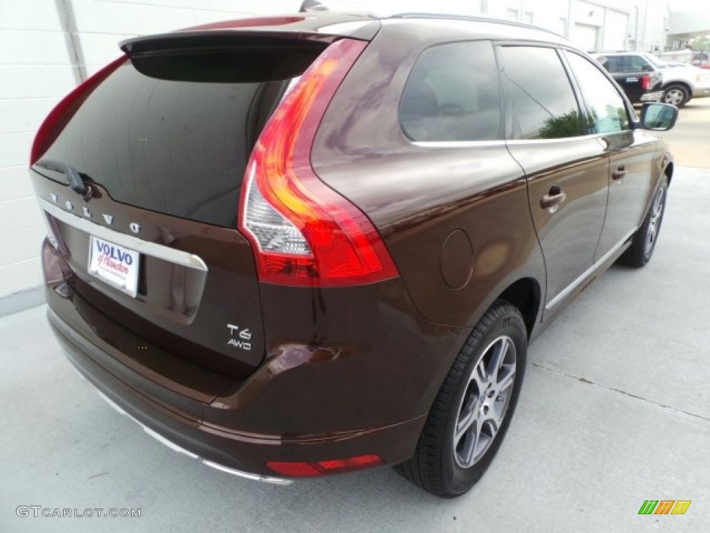 2015 XC60 T6 AWD - Rich Java Metallic / Soft Beige photo #5