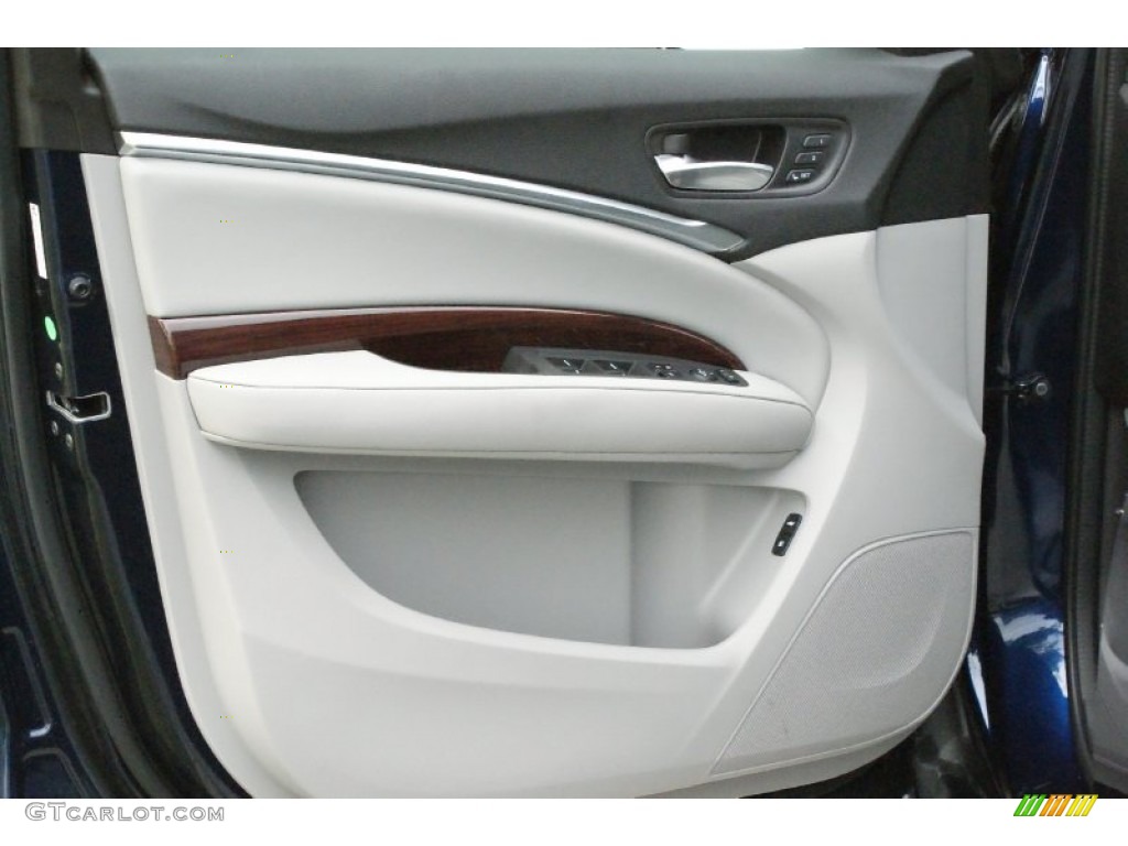 2014 Acura MDX Advance Graystone Door Panel Photo #92220680