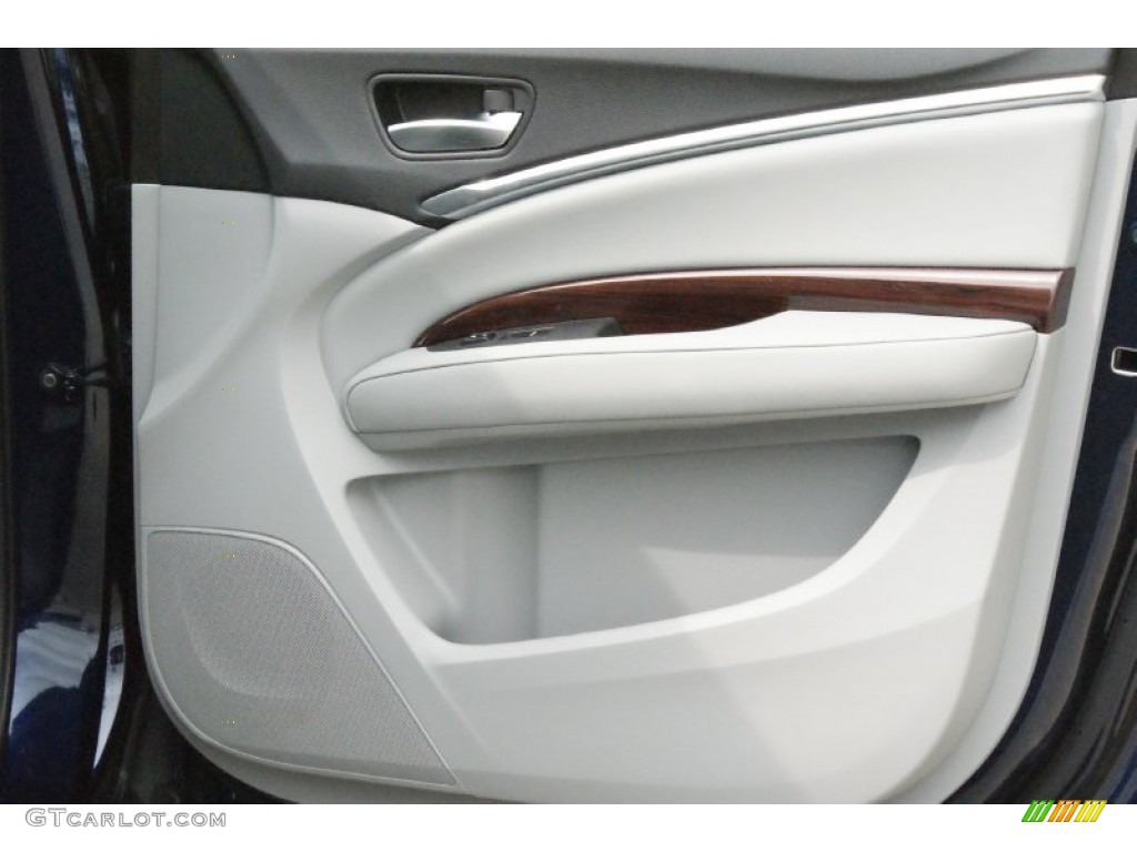 2014 Acura MDX Advance Graystone Door Panel Photo #92220859