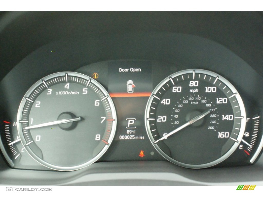 2014 Acura MDX Advance Gauges Photos