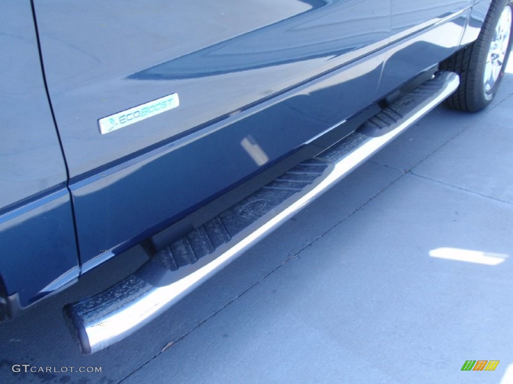 2014 F150 XLT SuperCrew - Blue Jeans / Steel Grey photo #14