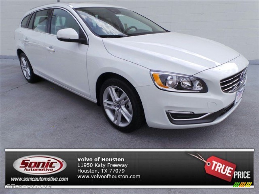 2015 V60 T5 Drive-E - Ice White / Soft Beige photo #1