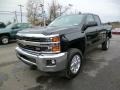 Black - Silverado 2500HD LT Double Cab 4x4 Photo No. 3