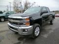 2015 Black Chevrolet Silverado 2500HD LT Double Cab 4x4  photo #3