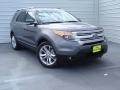 2014 Sterling Gray Ford Explorer XLT  photo #2