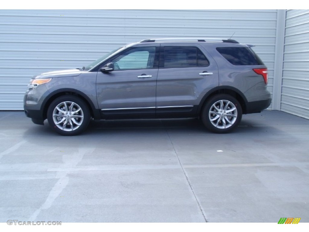 2014 Explorer XLT - Sterling Gray / Charcoal Black photo #6