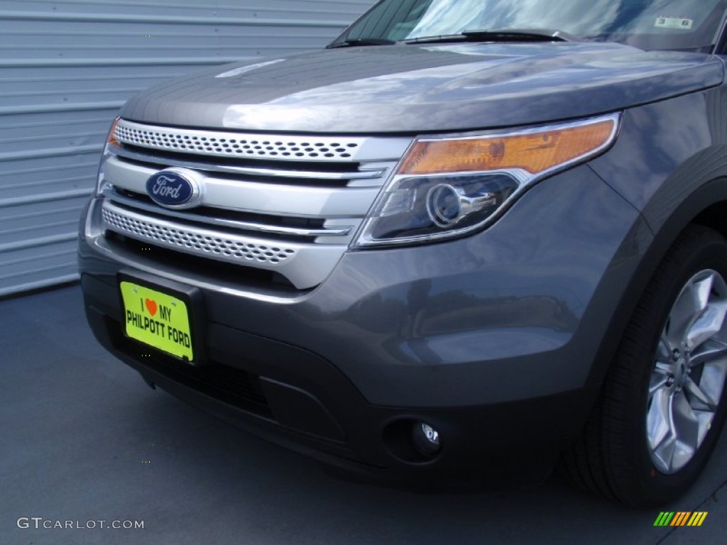 2014 Explorer XLT - Sterling Gray / Charcoal Black photo #10