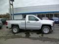 2014 Silver Ice Metallic Chevrolet Silverado 1500 WT Regular Cab 4x4  photo #8