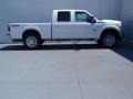 2014 White Platinum Tri-Coat Ford F250 Super Duty Lariat Crew Cab 4x4  photo #3