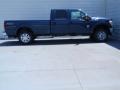 2014 Blue Jeans Metallic Ford F250 Super Duty XLT Crew Cab 4x4  photo #3