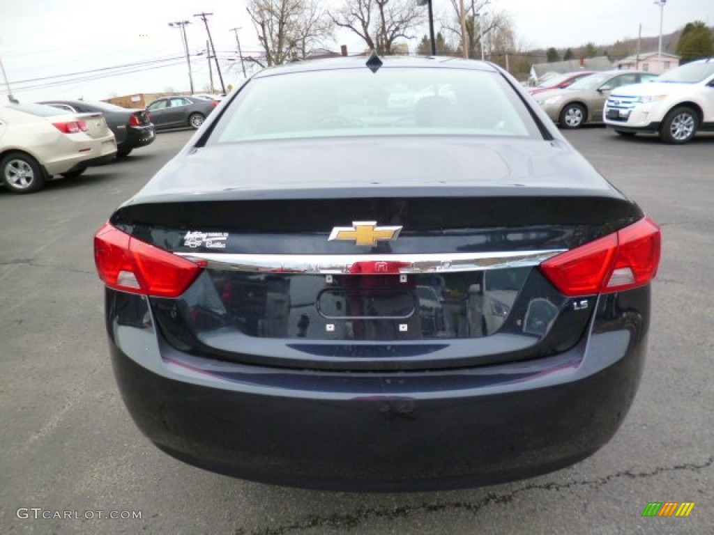 2014 Impala LS - Blue Ray Metallic / Jet Black/Dark Titanium photo #6