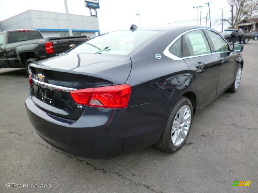 2014 Impala LS - Blue Ray Metallic / Jet Black/Dark Titanium photo #7