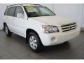 Super White 2002 Toyota Highlander I4