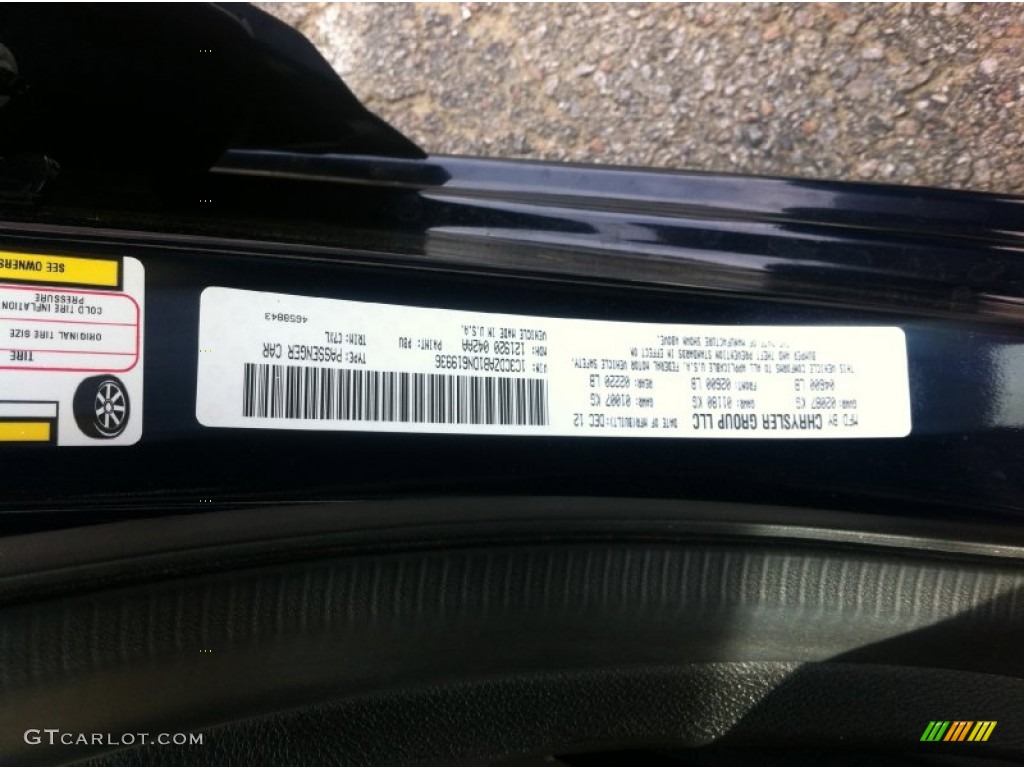 2013 Avenger SE - True Blue Pearl / Black/Light Frost Beige photo #21