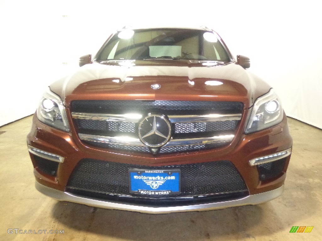 2013 GL 63 AMG 4MATIC - Cinnabar Red Metallic / designo Black photo #3