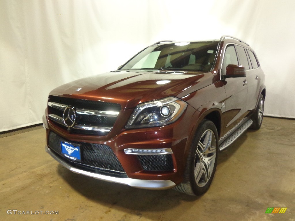 2013 GL 63 AMG 4MATIC - Cinnabar Red Metallic / designo Black photo #4