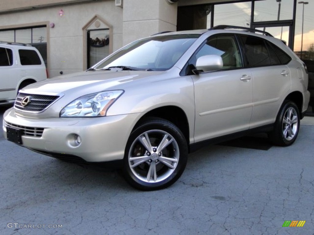 2006 RX 400h AWD Hybrid - Savannah Metallic / Ivory photo #2