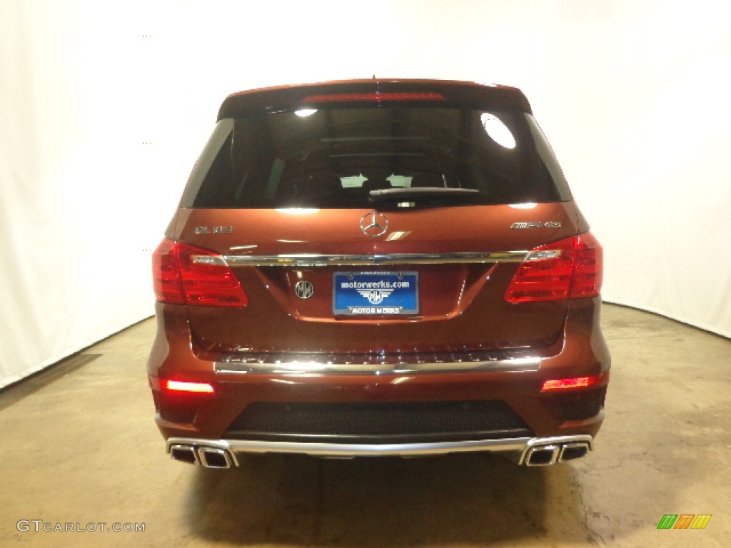 2013 GL 63 AMG 4MATIC - Cinnabar Red Metallic / designo Black photo #8