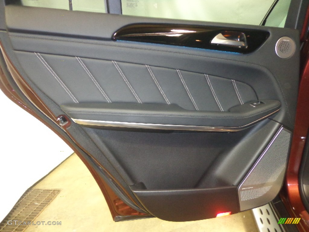 2013 Mercedes-Benz GL 63 AMG 4MATIC designo Black Door Panel Photo #92228536