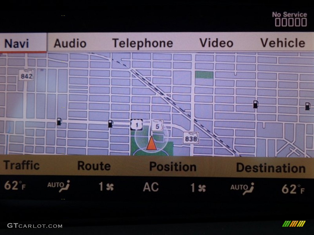 2008 Mercedes-Benz S 550 Sedan Navigation Photos