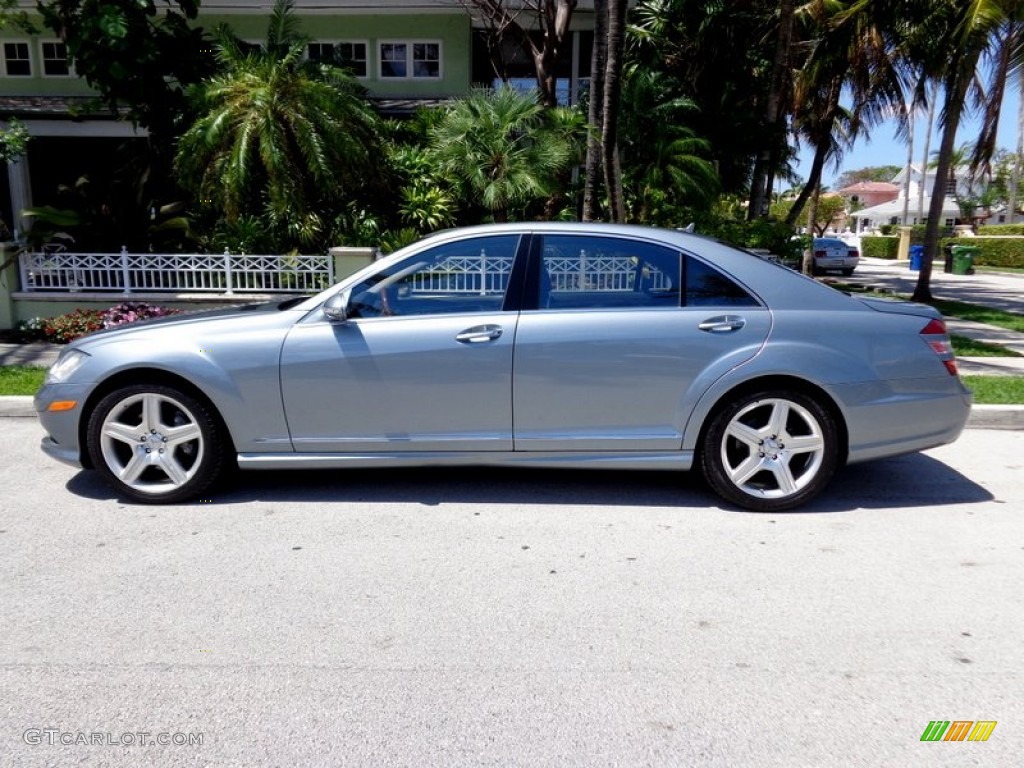Andorite Gray Metallic 2008 Mercedes-Benz S 550 Sedan Exterior Photo #92228953