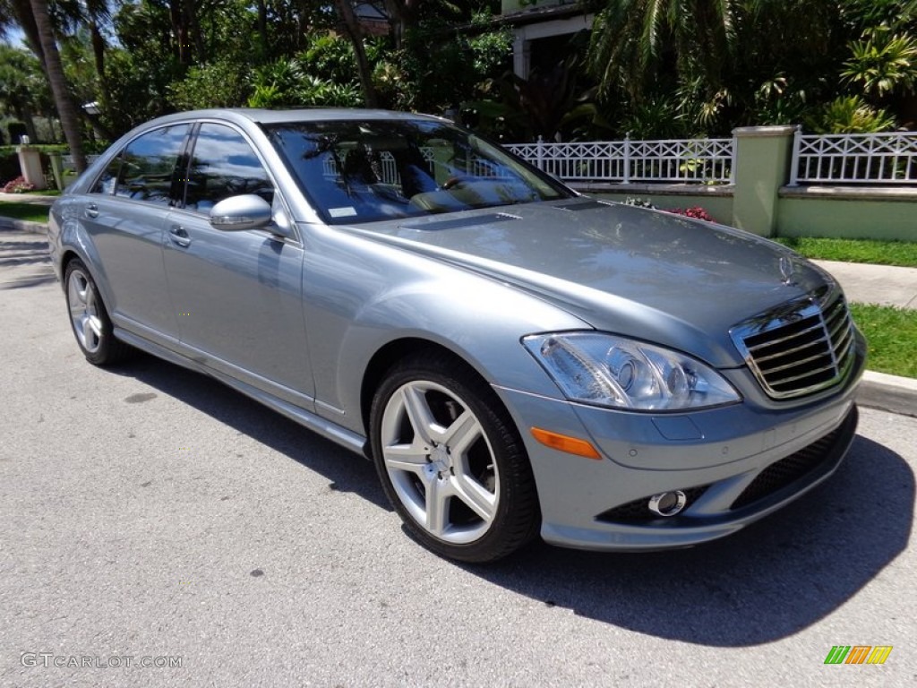 Andorite Gray Metallic 2008 Mercedes-Benz S 550 Sedan Exterior Photo #92229094