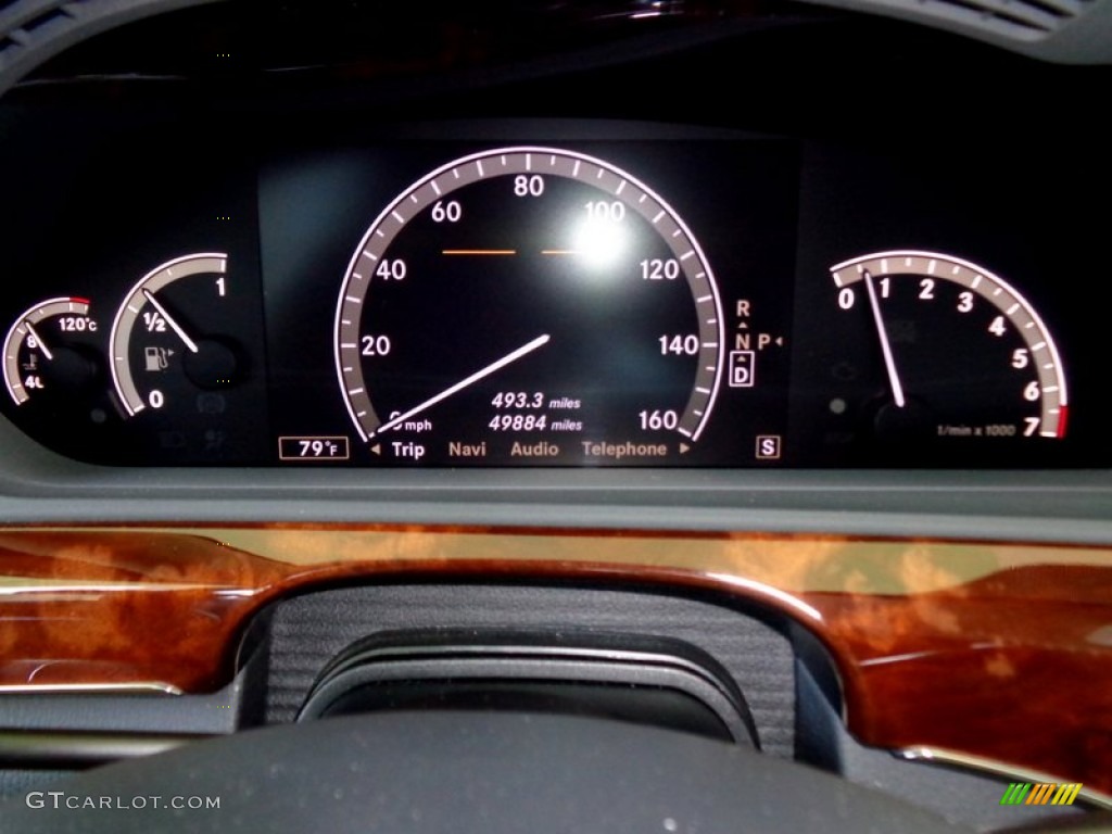 2008 Mercedes-Benz S 550 Sedan Gauges Photos