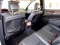 2008 Mercedes-Benz S Black Interior Rear Seat Photo