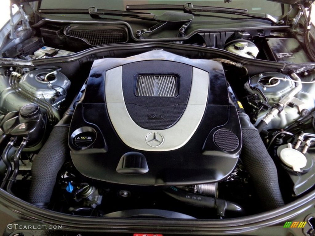 2008 Mercedes-Benz S 550 Sedan Engine Photos