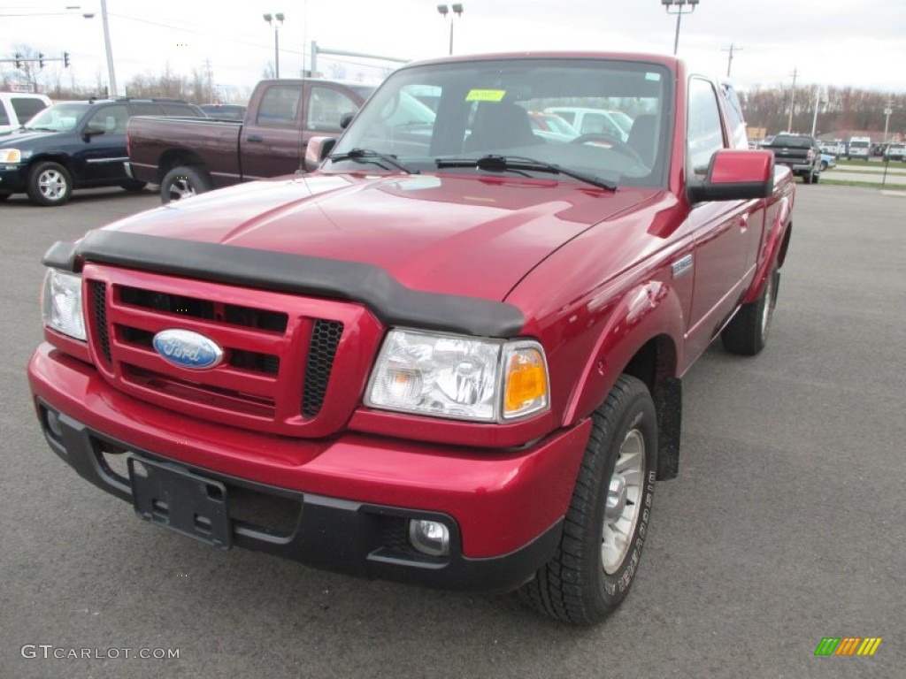 Torch Red 2006 Ford Ranger Sport SuperCab Exterior Photo #92230225