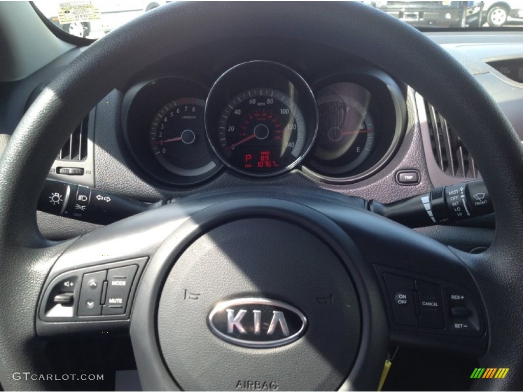 2013 Forte EX - Aurora Black Pearl / Black photo #5