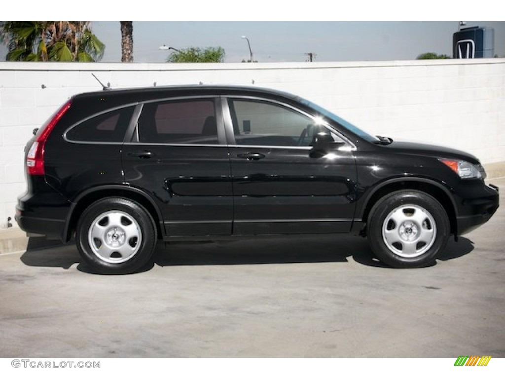 2011 CR-V LX - Crystal Black Pearl / Black photo #11