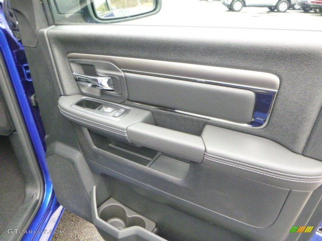 2014 1500 Sport Quad Cab 4x4 - Blue Streak Pearl Coat / Black photo #12
